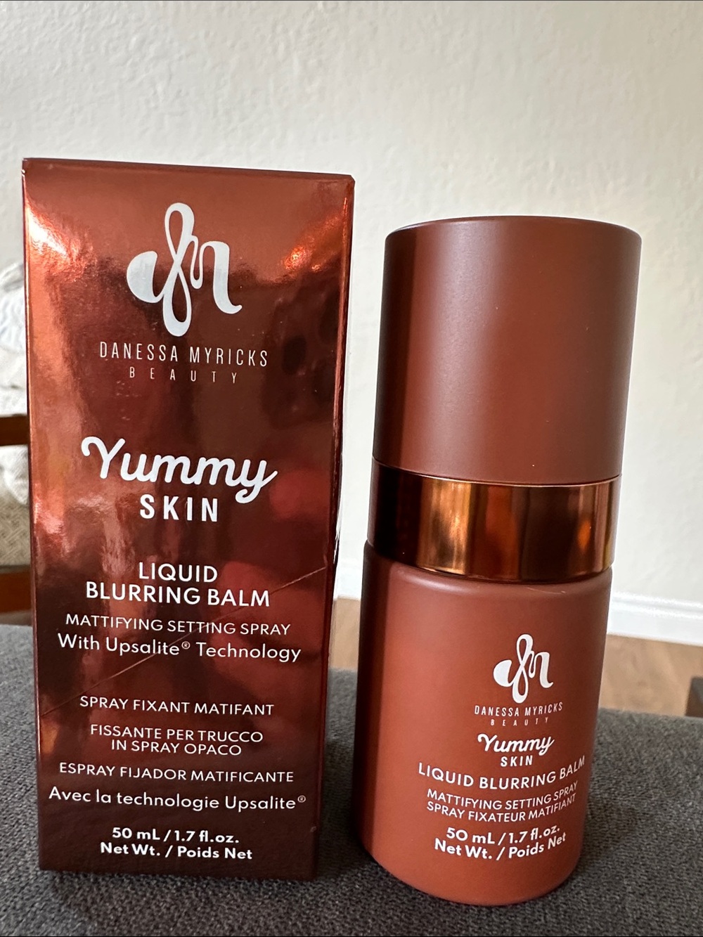 BNIB Danessa Myricks Yummy Skin Liquid Blurring Balm setting spray